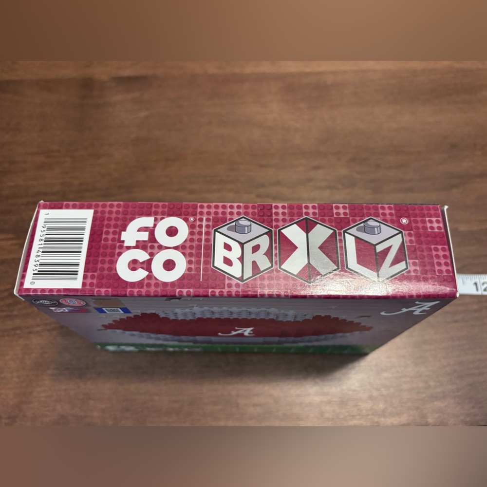 Alabama Crimson Tide 3D Stadium Puzzle,foco BRXLZ, sealed pieces in bags in box - Picture 11 of 11